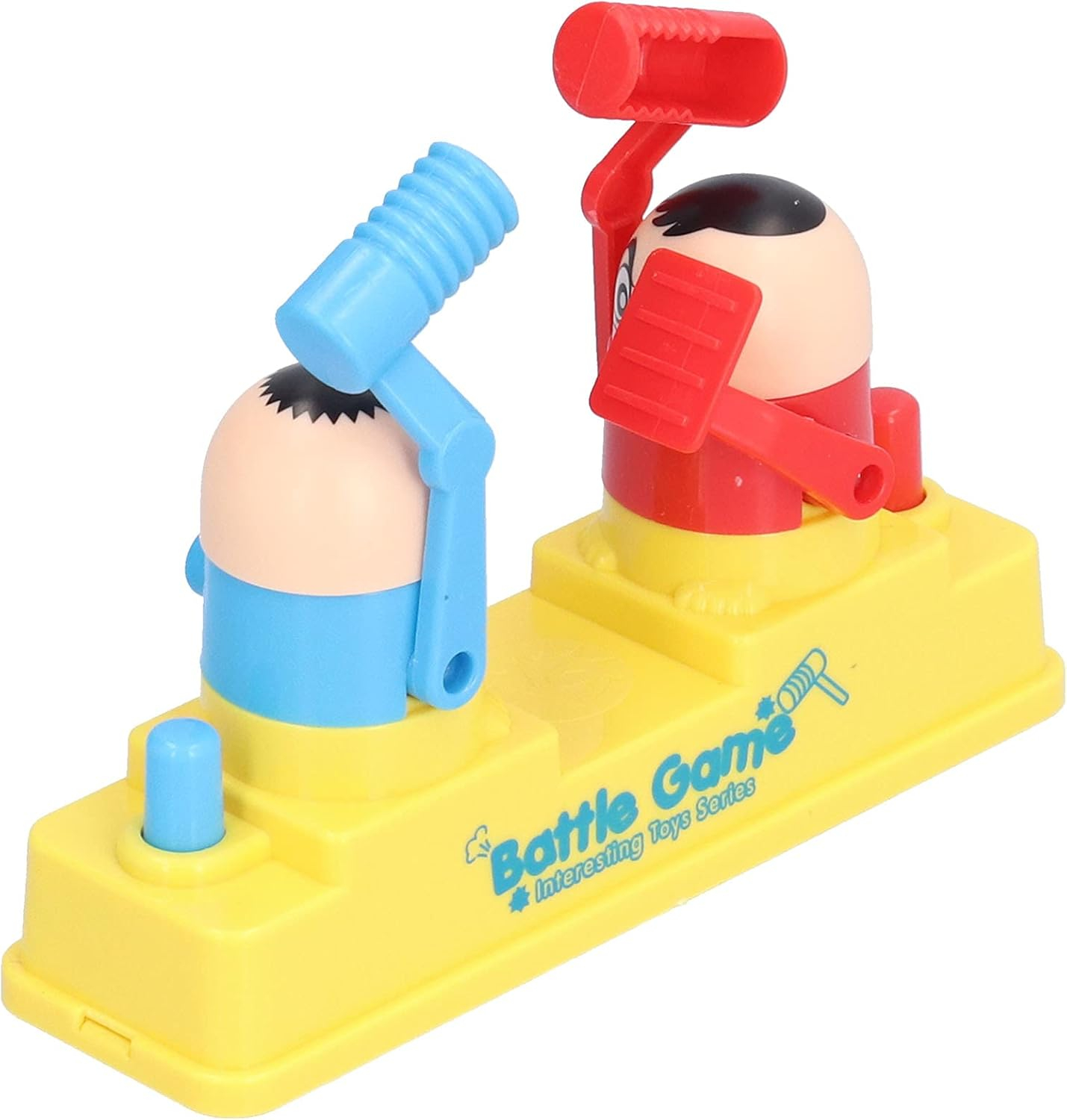 (13x4cm) Lustiges Boxkampf Spiel Kinder Spielzeug Wrestling Battle Tischkampf