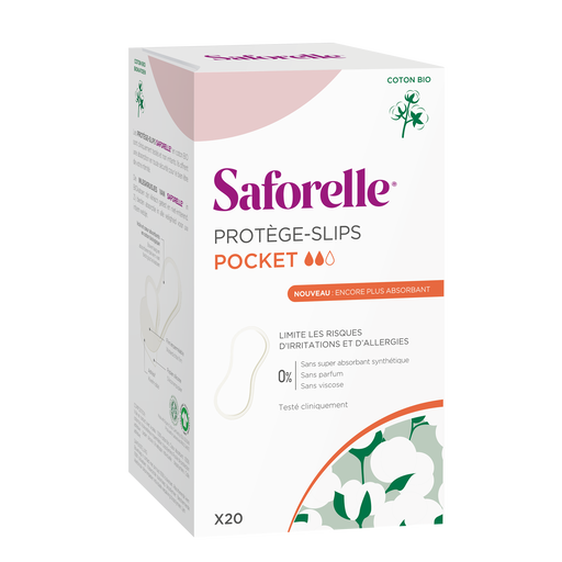 Protège-slips pocket - Boîte de 24