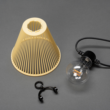 Konstsmide lichtsnoer deco geel uitbreidingsset 10 lampen 10 meter