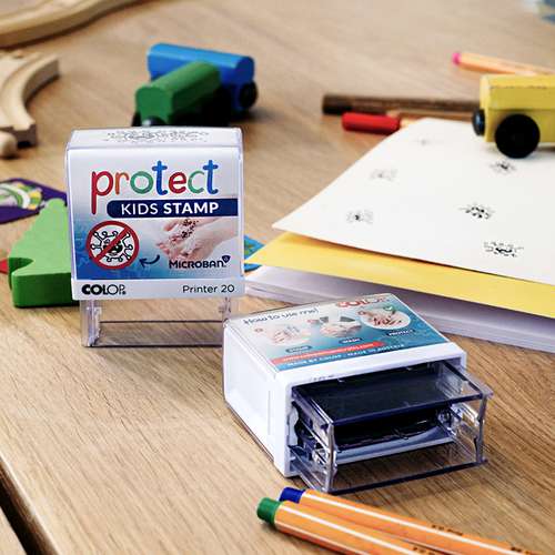 STOP-CORONA MICROBAN® protect KIDS STAMP