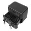 Airfryer med dobbel kurv 2x4 l 2400 W
