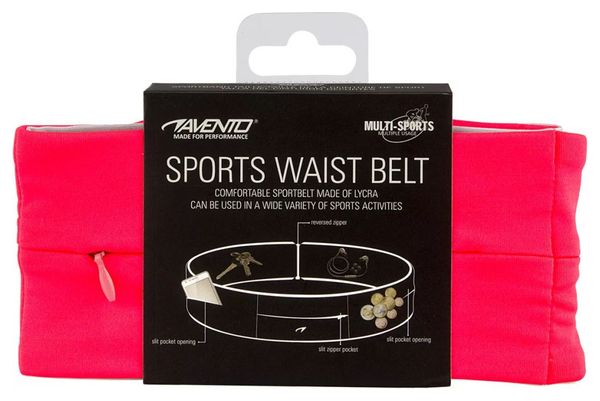 Avento Ceinture abdominale 21PR-FRZ-M Taille M Lycra Rose