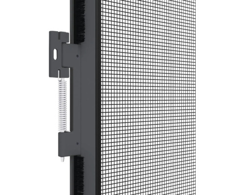 Insectenhor aluminium deur antraciet 100x210 cm