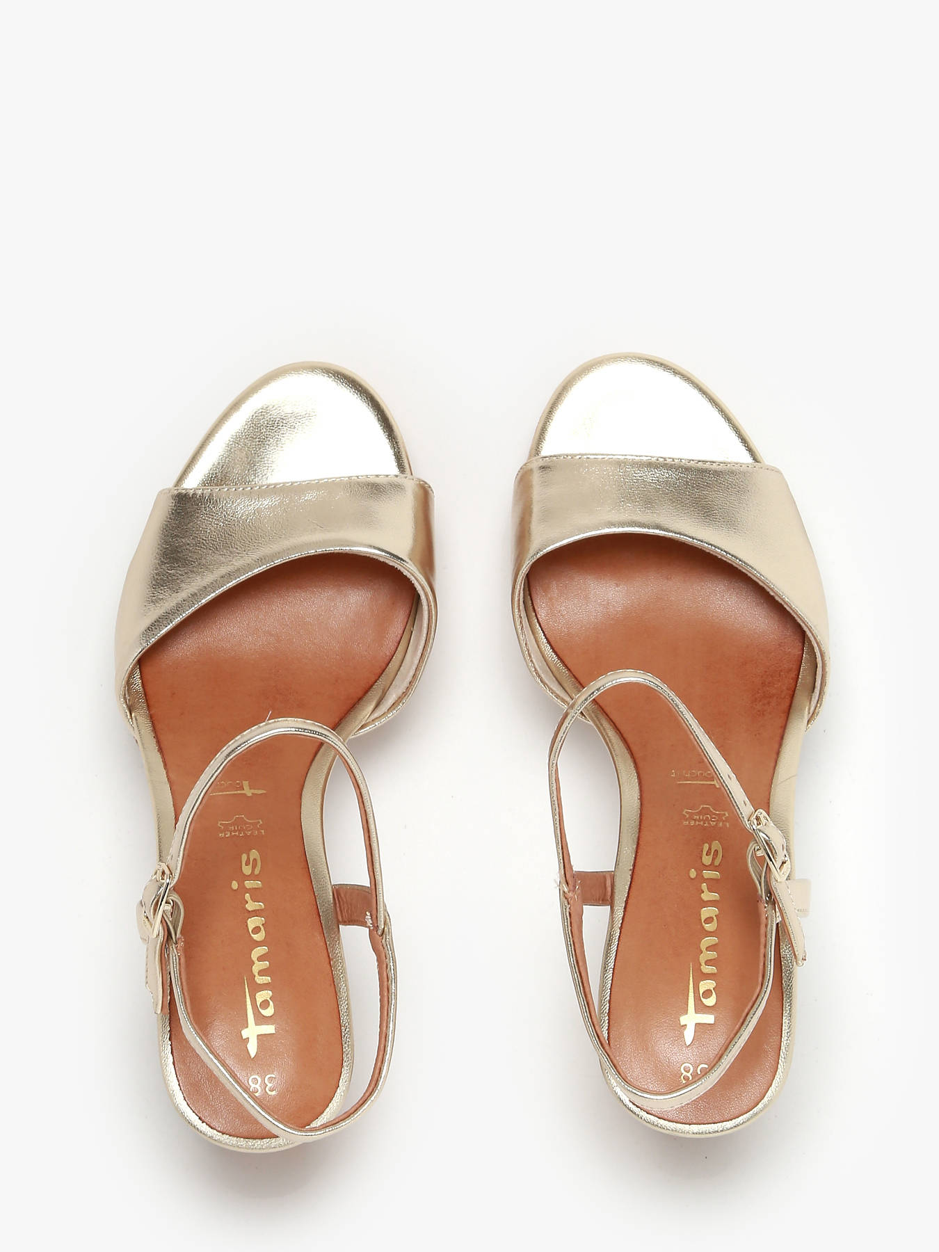 Sandales en cuir TAMARIS