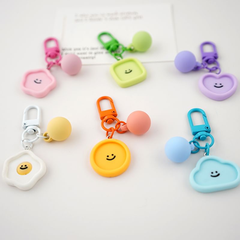 Chavipa - Smiley tashanger sleutelhanger (verschillende ontwerpen)