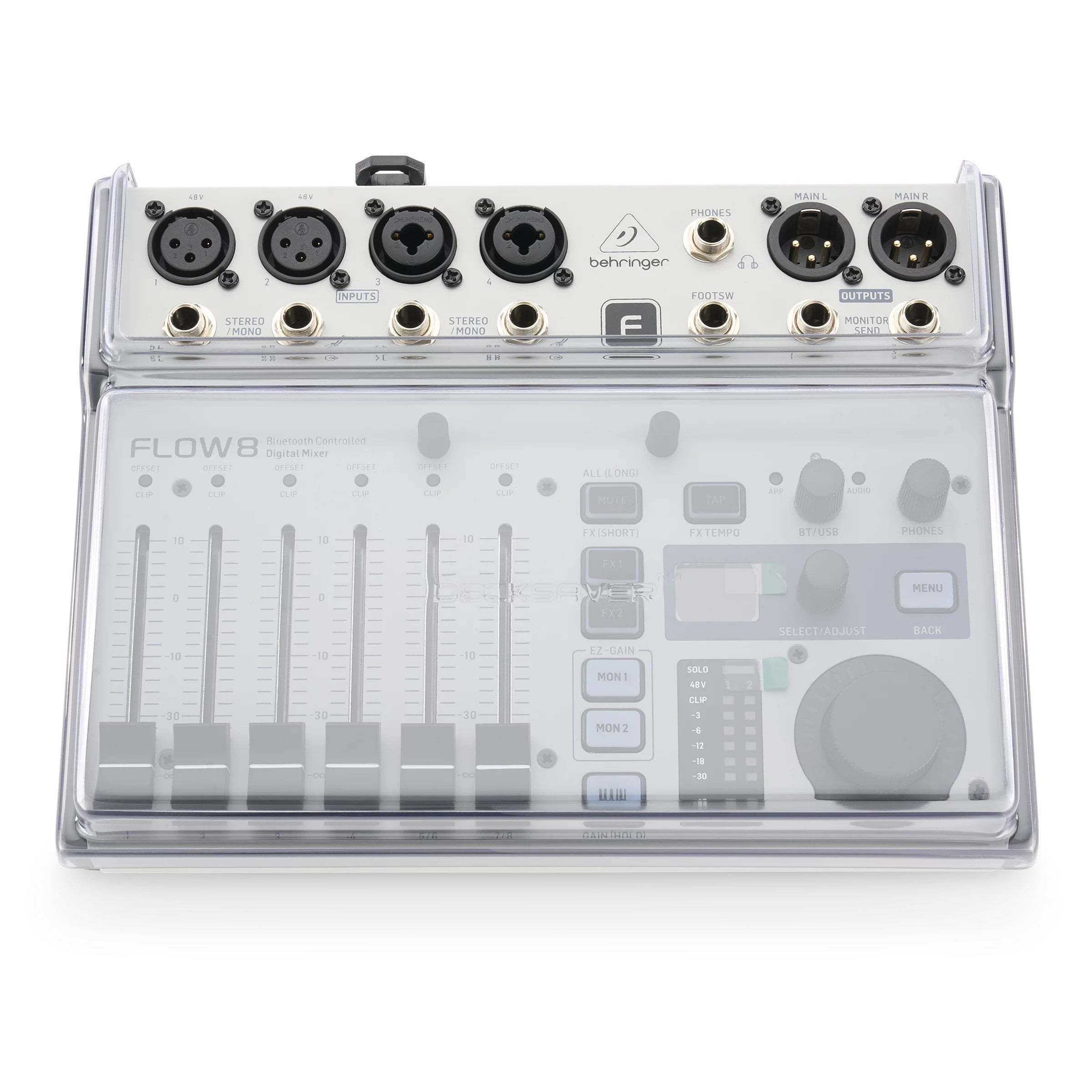 Decksaver cover voor Behringer Flow 8