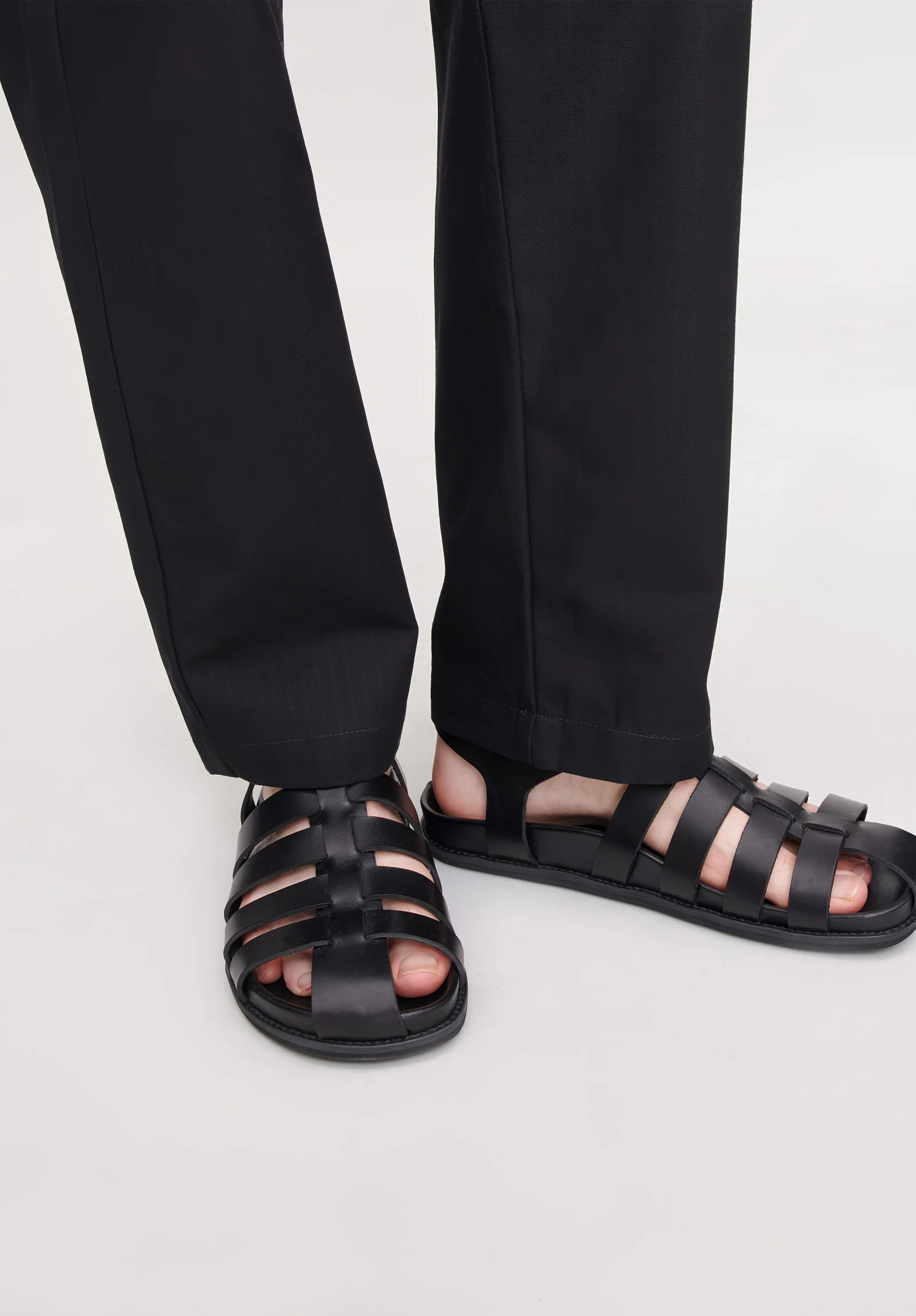 Sandales Fisherman H - Noir