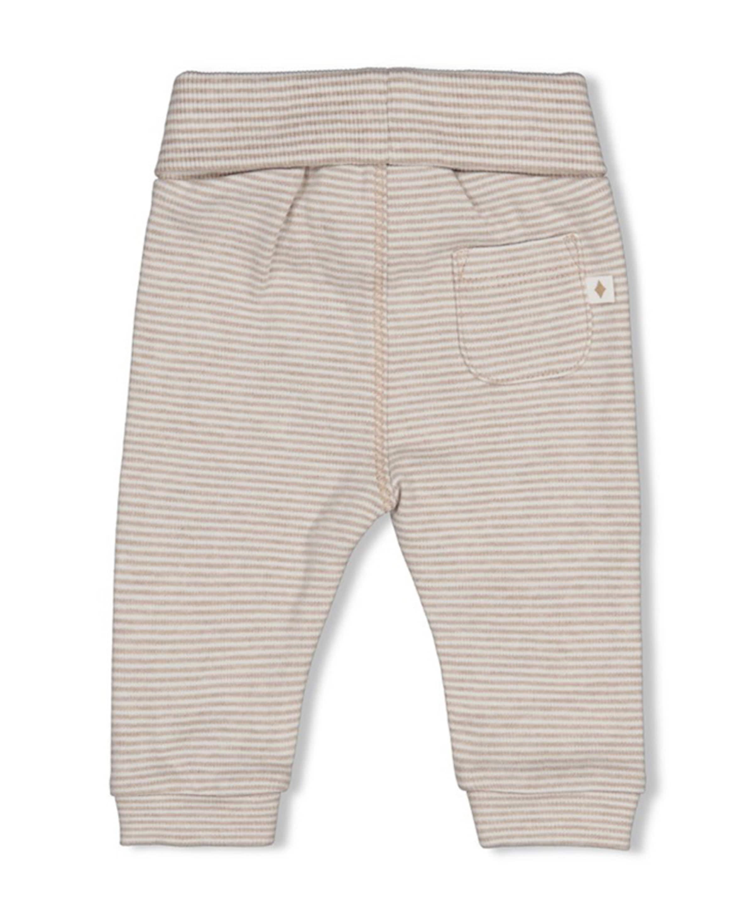 Feetje Broek streep uniseks broek  bruin