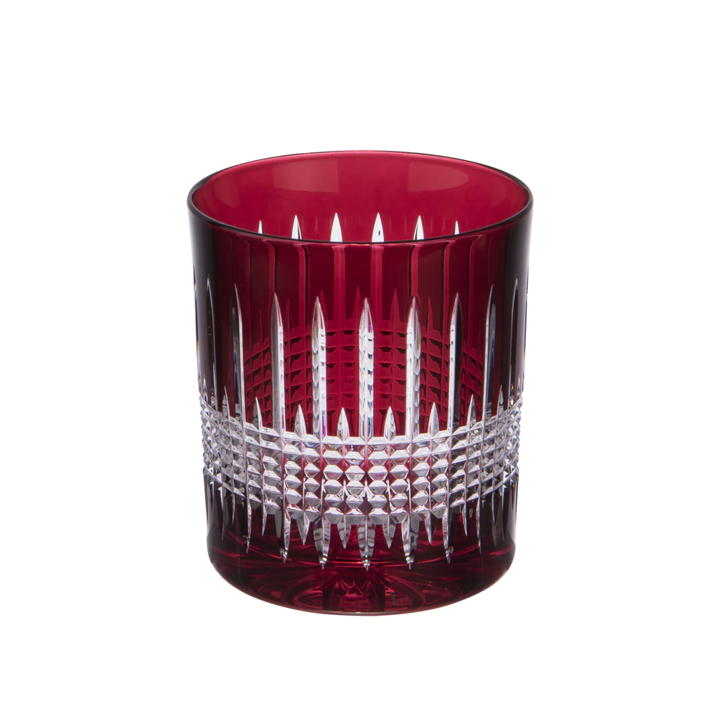 Coffret de 6 gobelets 32 cl en cristal taillé Table passion
