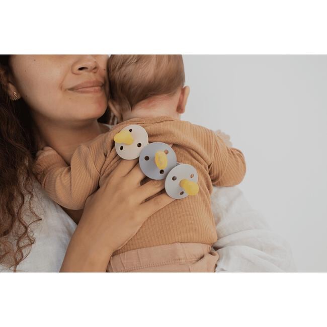 BIBS Anatomische Fopspeen Two Pack Natuurlijk RubberIvory/Sage Maat 1