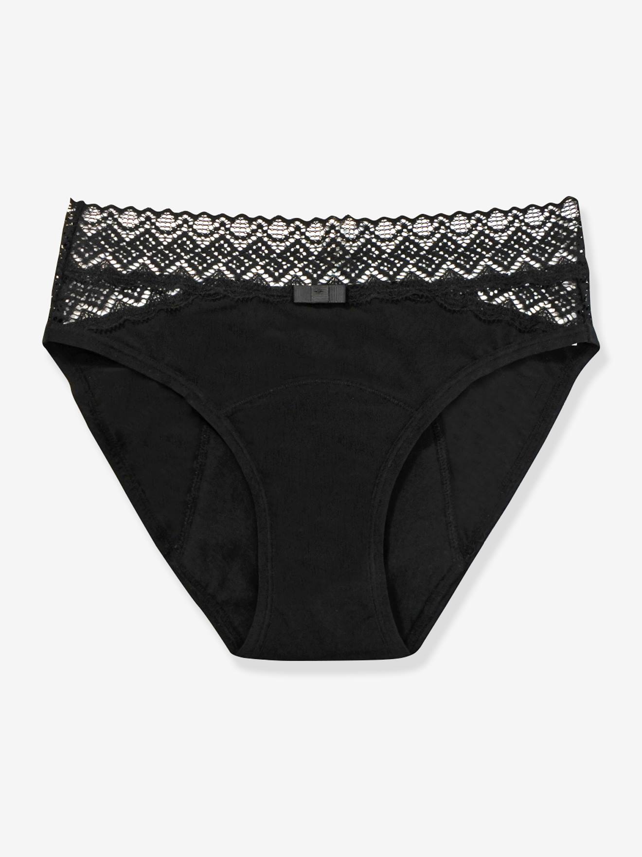 Calcinha menstrual Oslo HERLOOP (fluxo moderado/intenso) preta