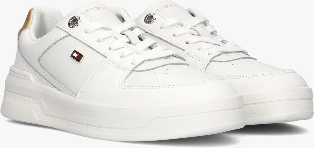 TOMMY HILFIGER witte tommy hilfiger lage sneakers essential basket sneaker