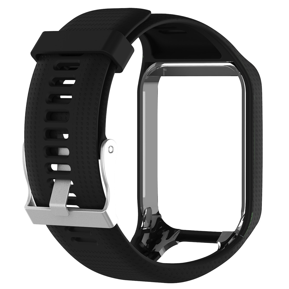 Silikonklokkerem for TomTom Smartwatch Sort