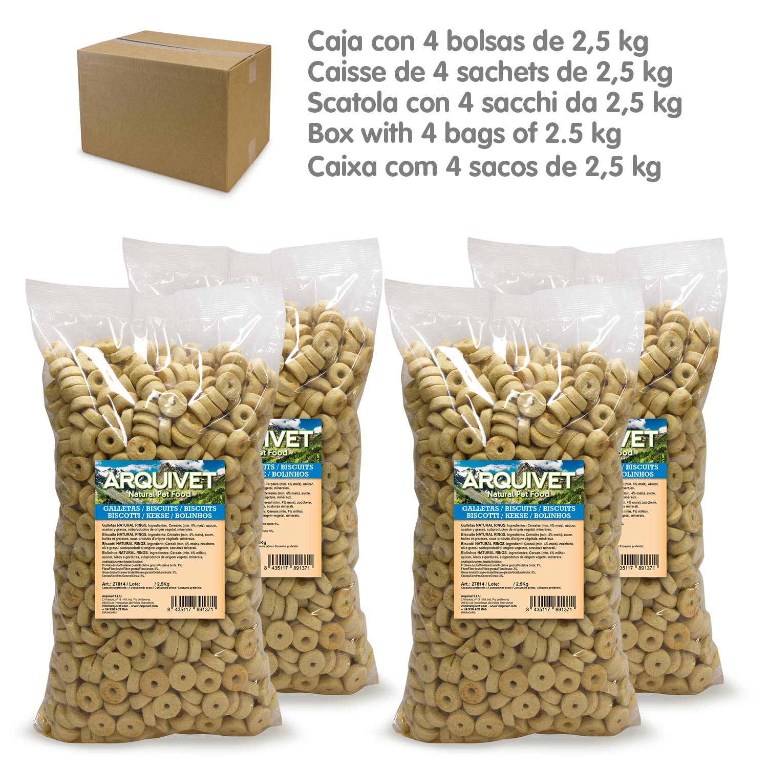 Biscoitos para cães 