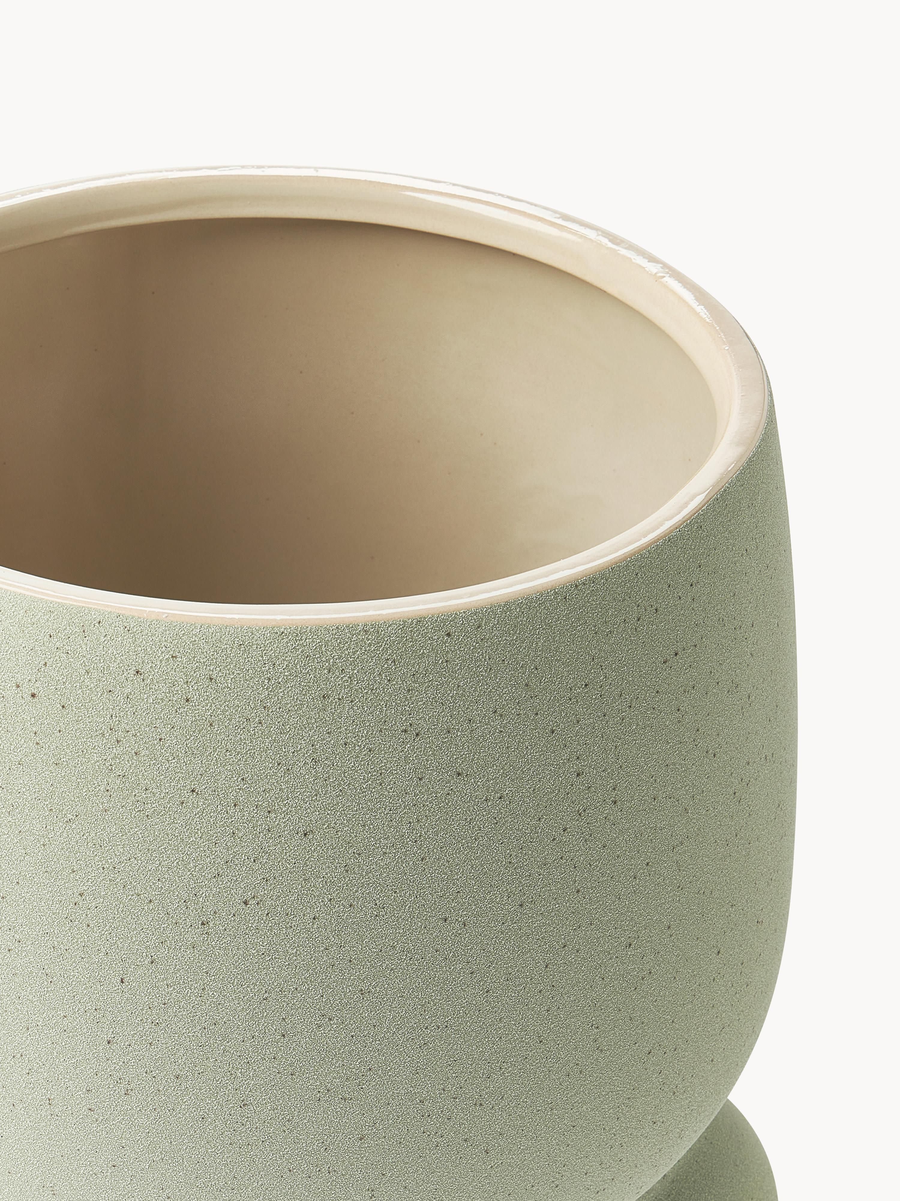 Grote plantenpot Olea, H 32 cm