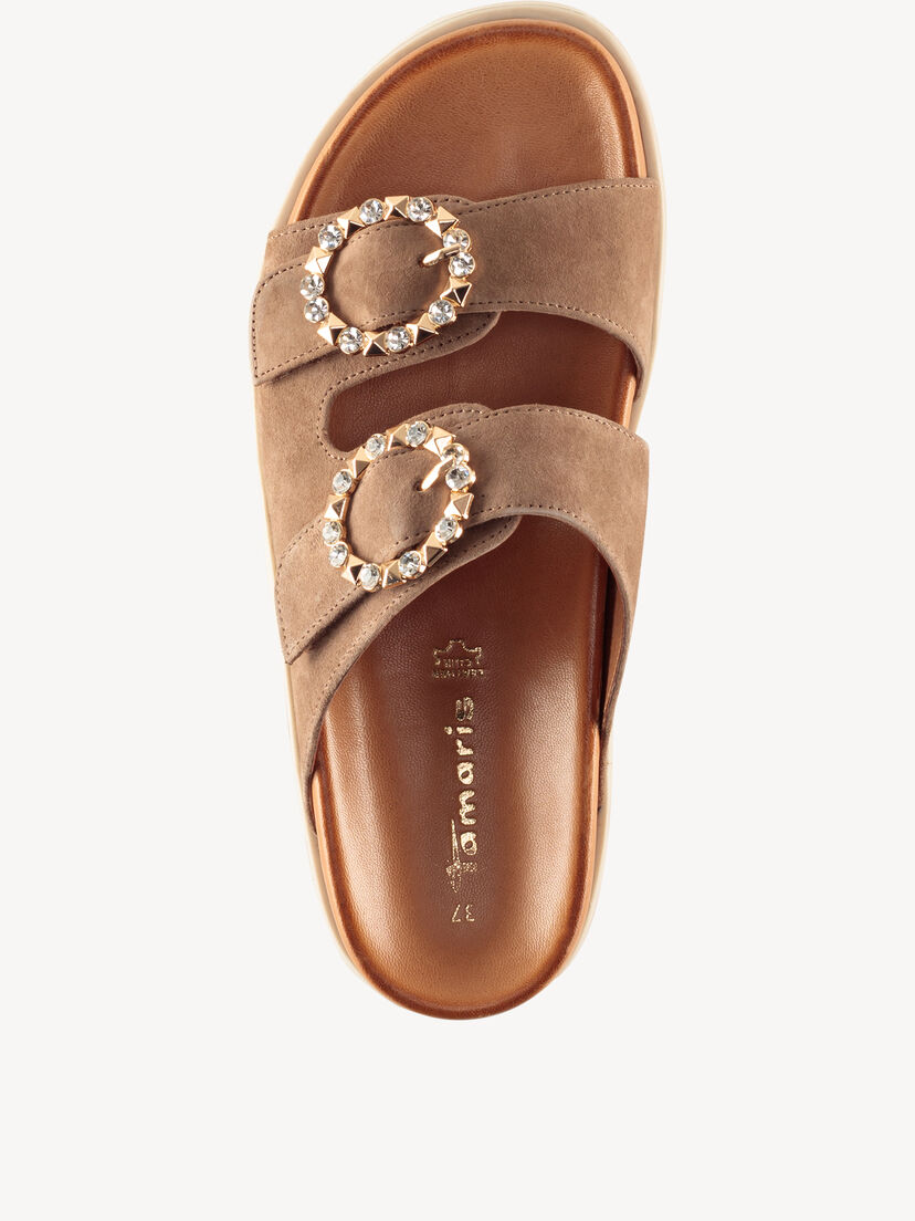 Leren Slipper - bruin