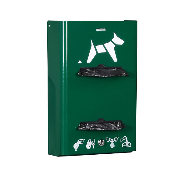 ROSSIGNOL Distributeur hygeca - 2 rouleaux - vert mousse