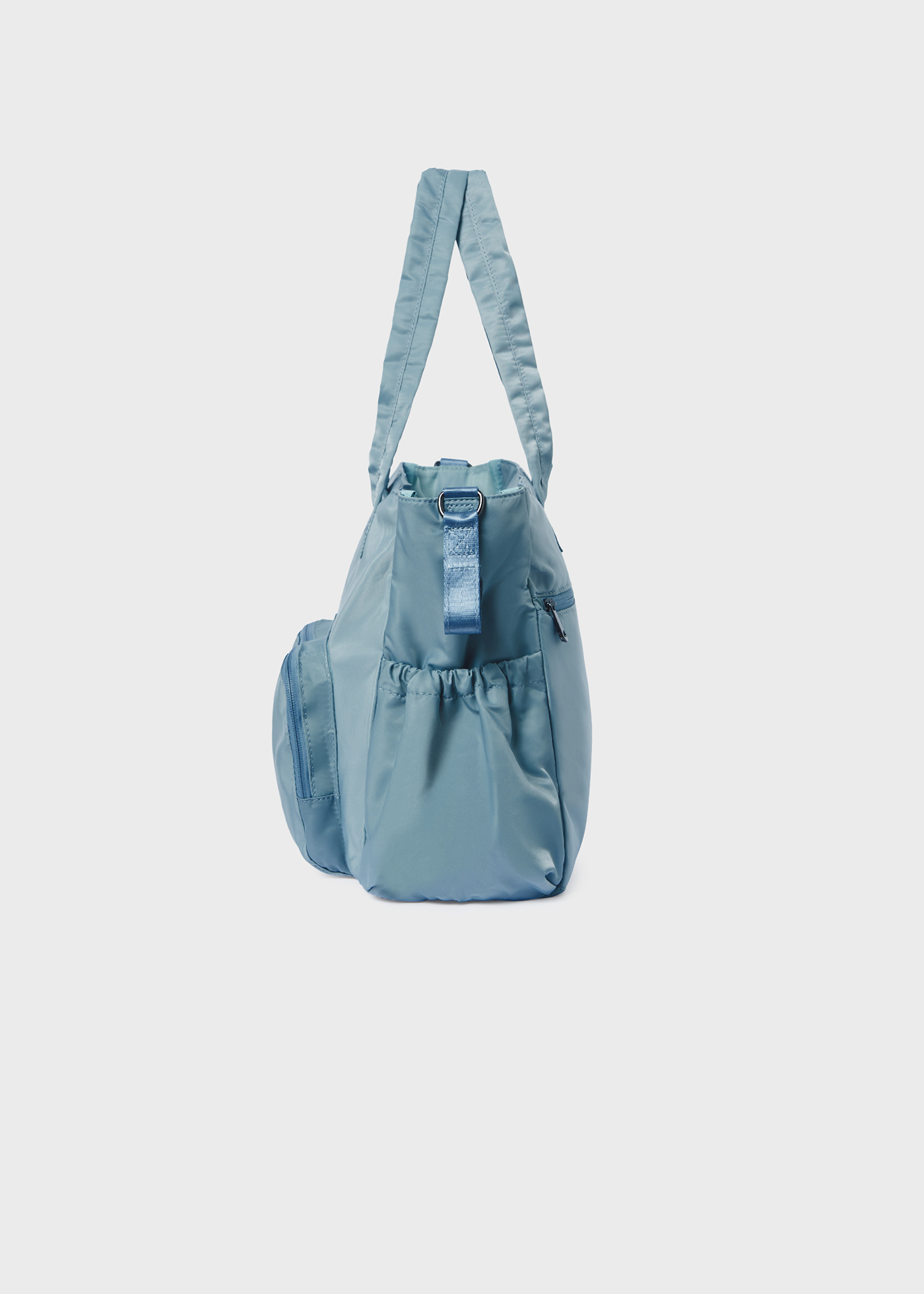 Conjunto de porta-chupeta, bolsa para fraldas e bolsa para bebê