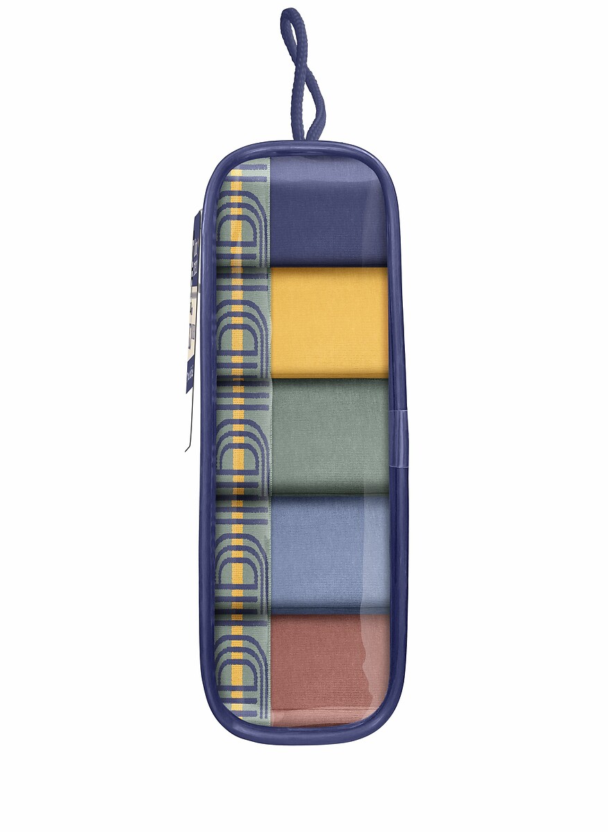 DIM<br>Cuecas boxer de algodão elástico X5