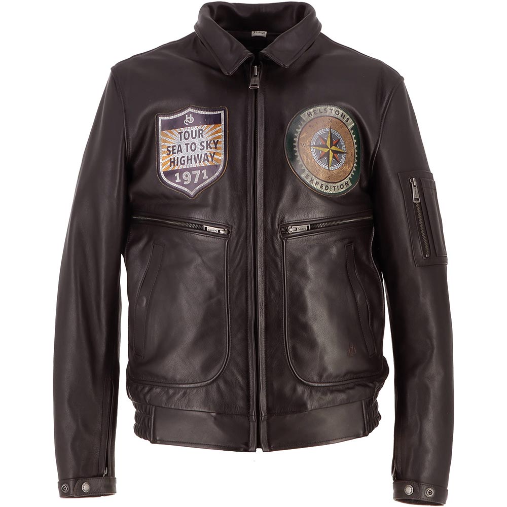 Helstons - Blouson Jet Force Marron