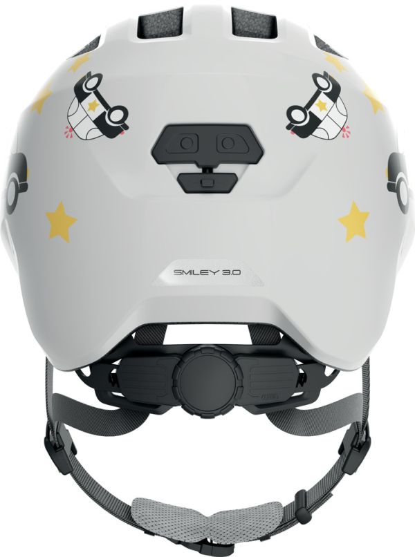 Abus Smiley 3.0 Cykelhjelm, Grey Police Shiny