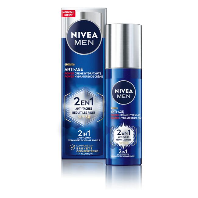 NIVEA MEN Luminous Moisturizer SPF30 50 ML