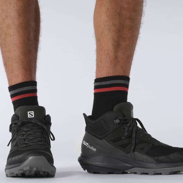 Chaussure de randonnée mid SALOMON OUTPULSE MID GTX BLACK PANTONE T