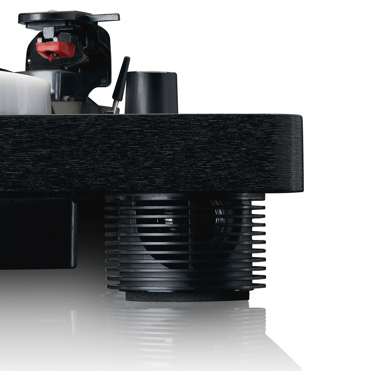 LENCO LS-50LED BK Plattenspieler USB-Recording, LED, schwarz