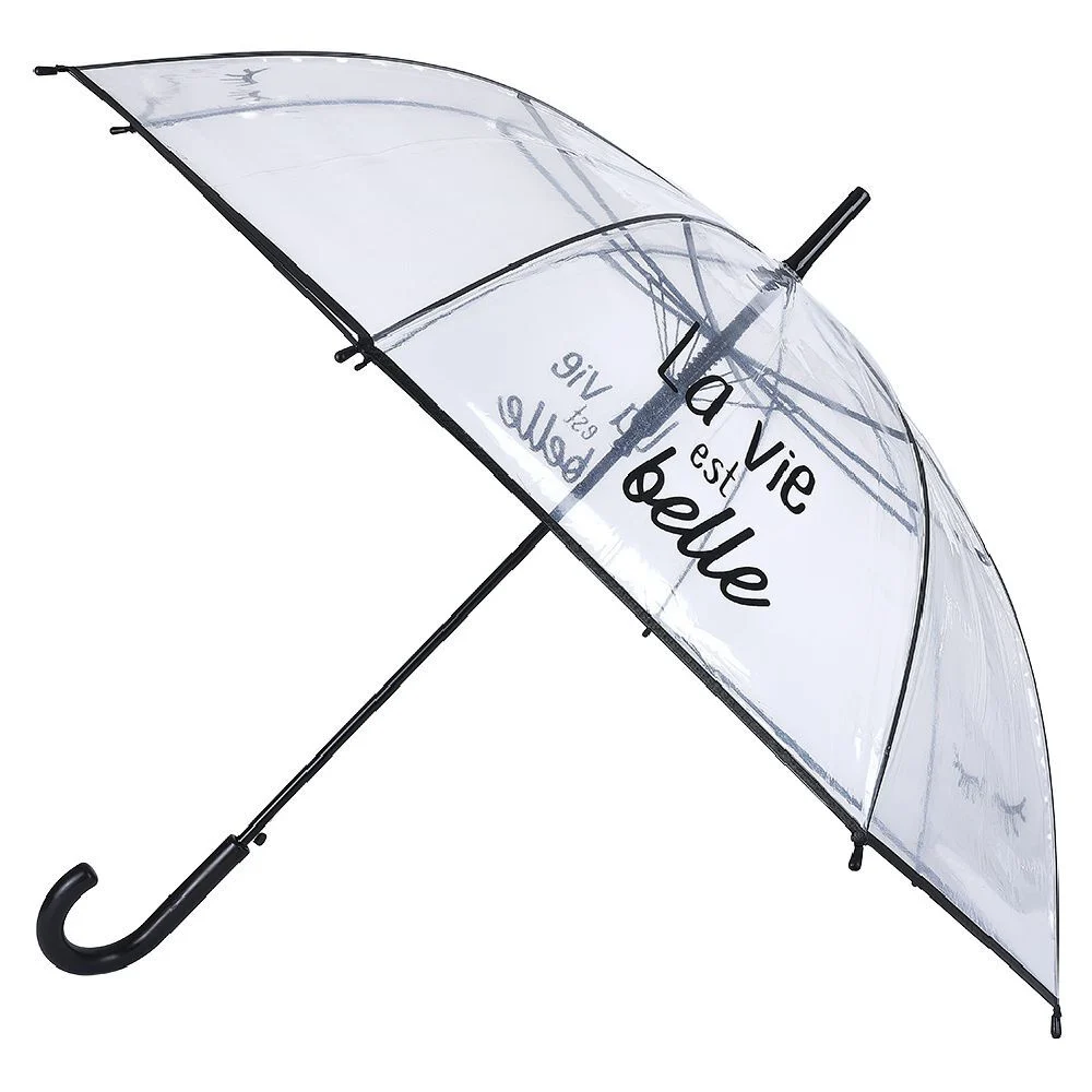 Parapluie imprimé la vie est belle