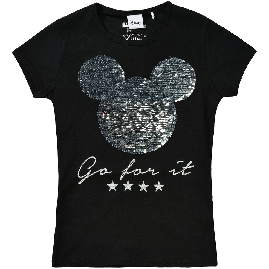 STACCATO Girls T-Shirt schwarz