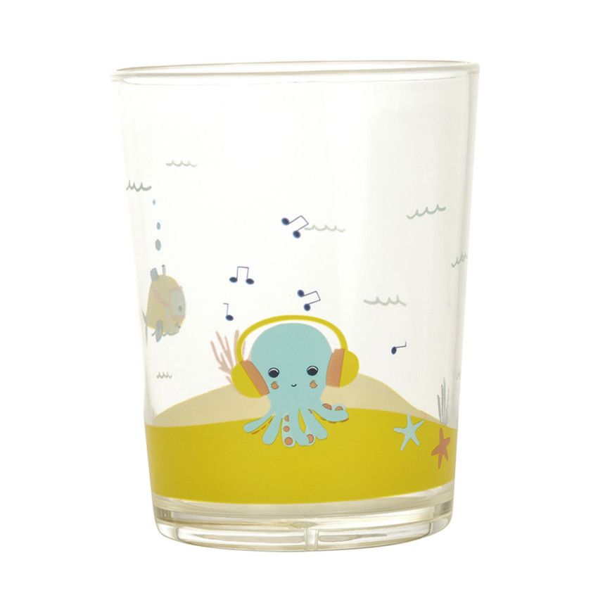 Verre à dents Aloha 2.0 - Bleu - Ecru