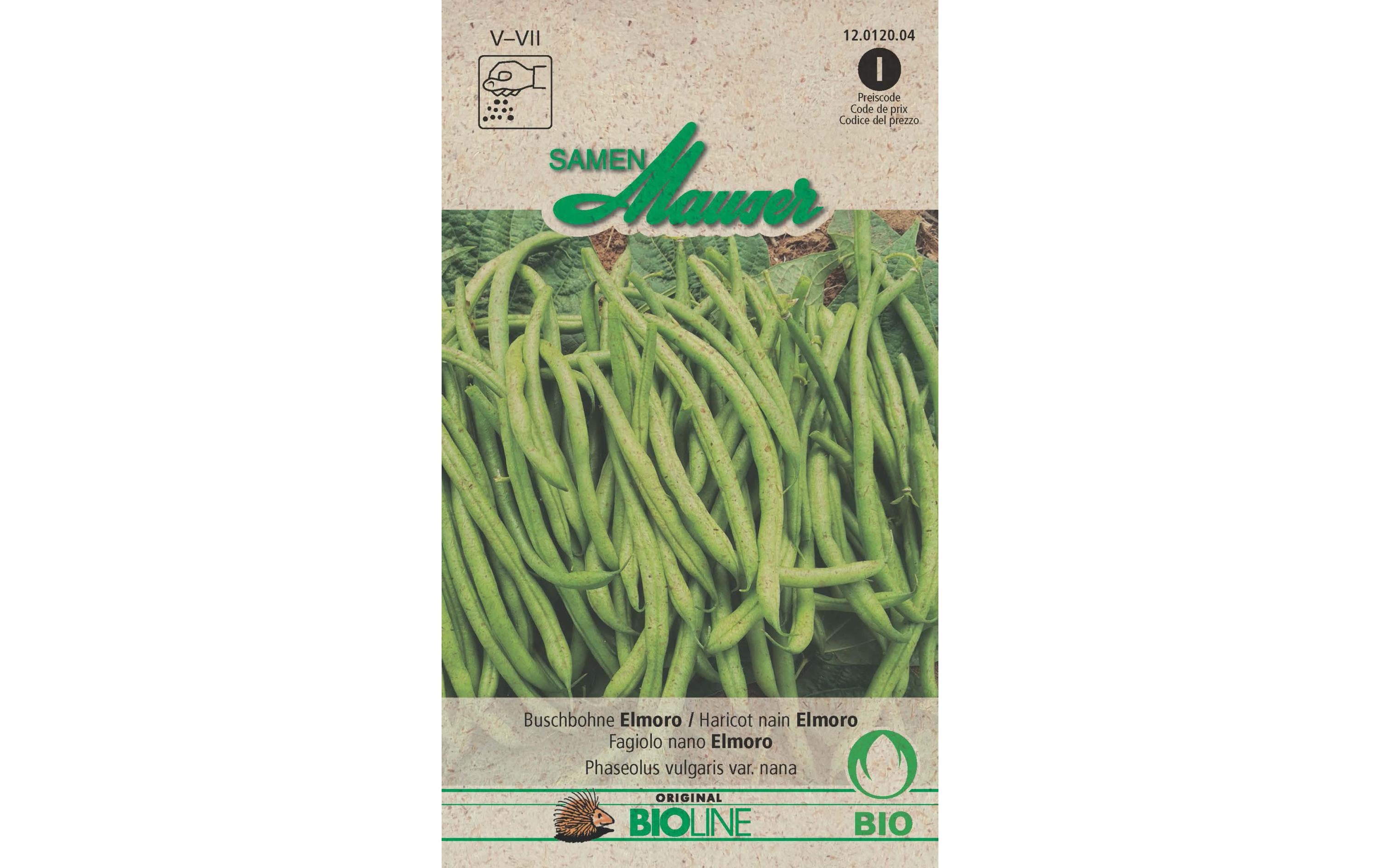 Samen Buschbohne ElmoroGemüsesamen