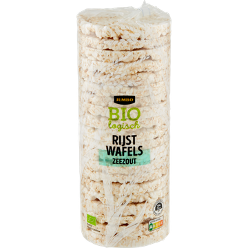 Jumbo Biologisch Rijstwafels Zeezout 130 g