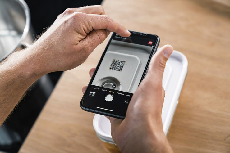 Zwilling Fresh & Save Vakuum køleboks, Glas, Grå Grå