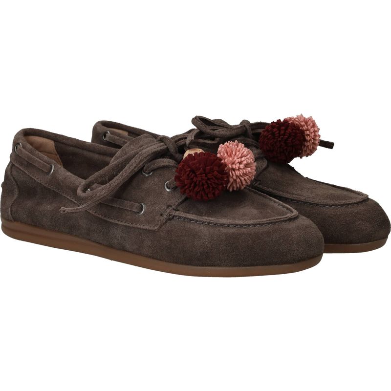 Shoecolate Loafers Grijs Dames
