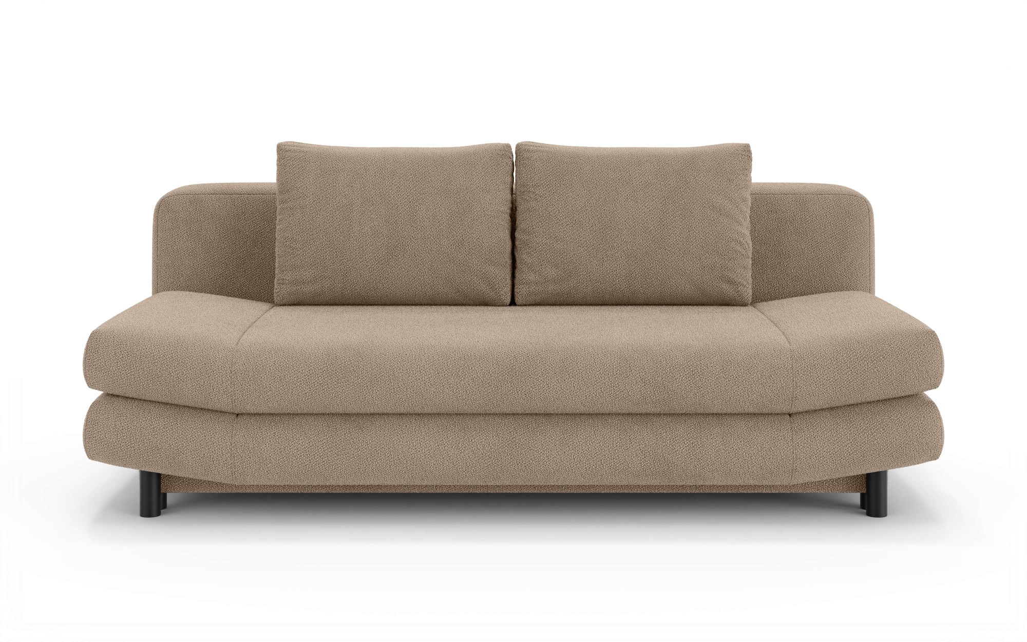 Home affaire 3-Sitzer »LENNARA Schlafsofa mit Bettkasten, Masse B/T/H: 209/96/86 cm« Sofa mit Wellenunterfederung, hoher Sitzkomfort