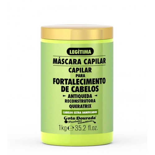 Gota Dourada Fortalecimento Anti-Queda Queratrix Máscara 1kg