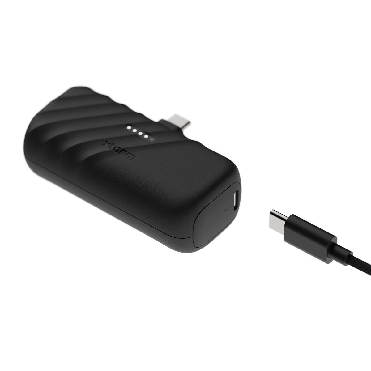 (20W) Go2 Mini 5000mAh USB C Powerbank Ladegerät inkl. USB C Ladekabel Recycled (XG2PS051) - Schwarz