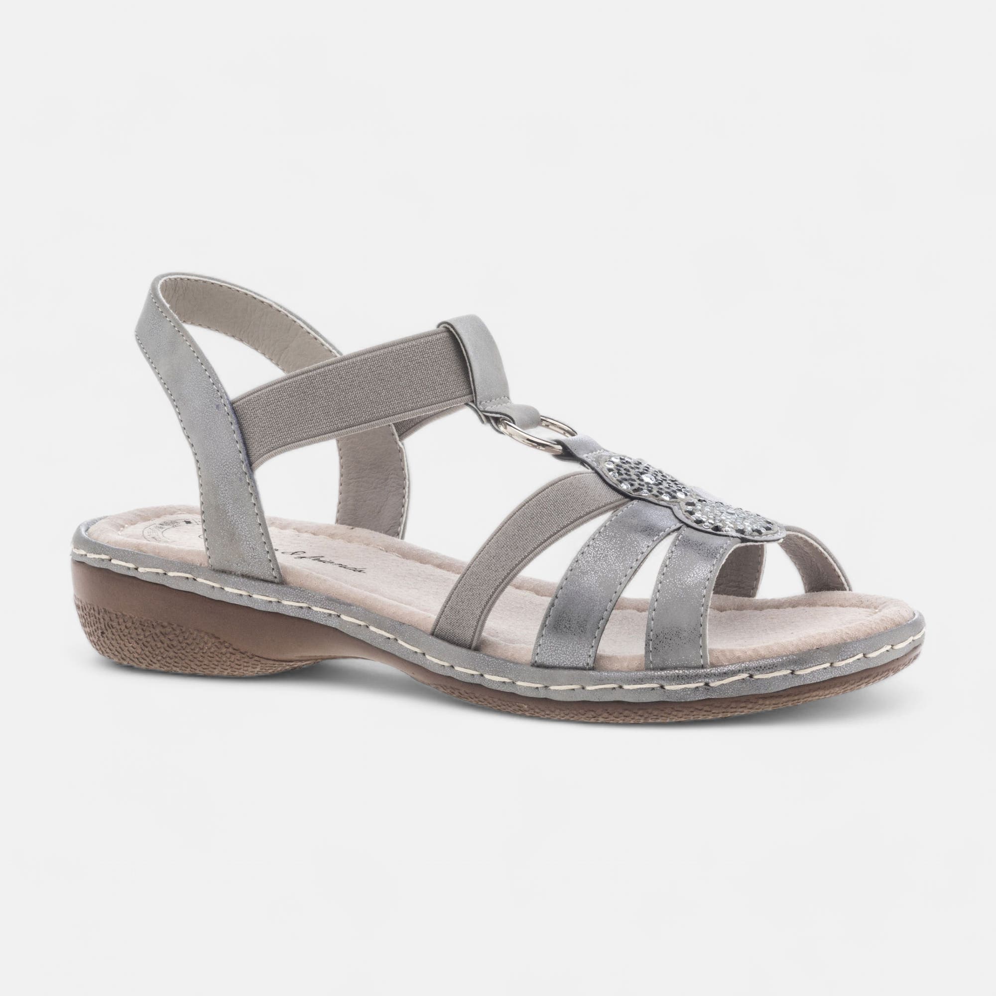 Sandales Femme gris