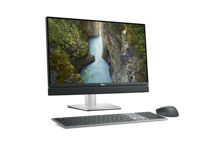 Dell OptiPlex 7420 All In One - Alt-i-én Core i5 i5-14500T / op til 4.8 GHz Energy Efficient - RAM 16 GB - SSD 512 GB - NVMe, Class 35 - UHD Graphics 770 - Gigabit Ethernet, Bluetooth, IEEE 802.11ax (Wi-Fi 6E) - Win 11 Pro - skærm: LED 23.81