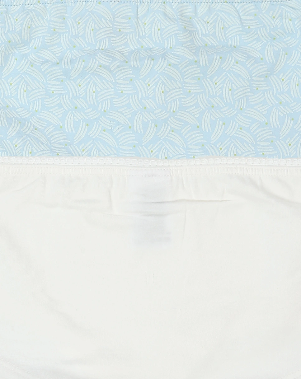 Slip CUTBRIEF - PATTERN 2er-Pack in sky blue