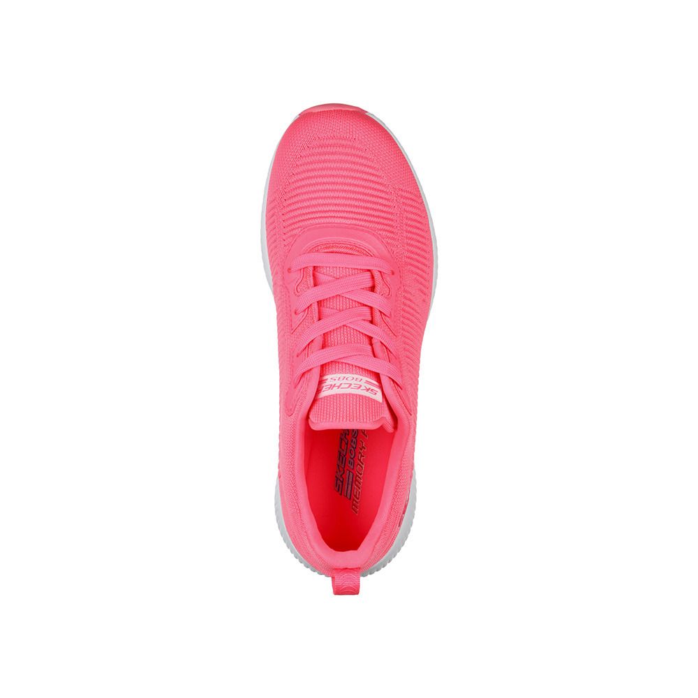Skechers BOBS SQUAD GLOWRIDER - Sneakers Femme neon pink