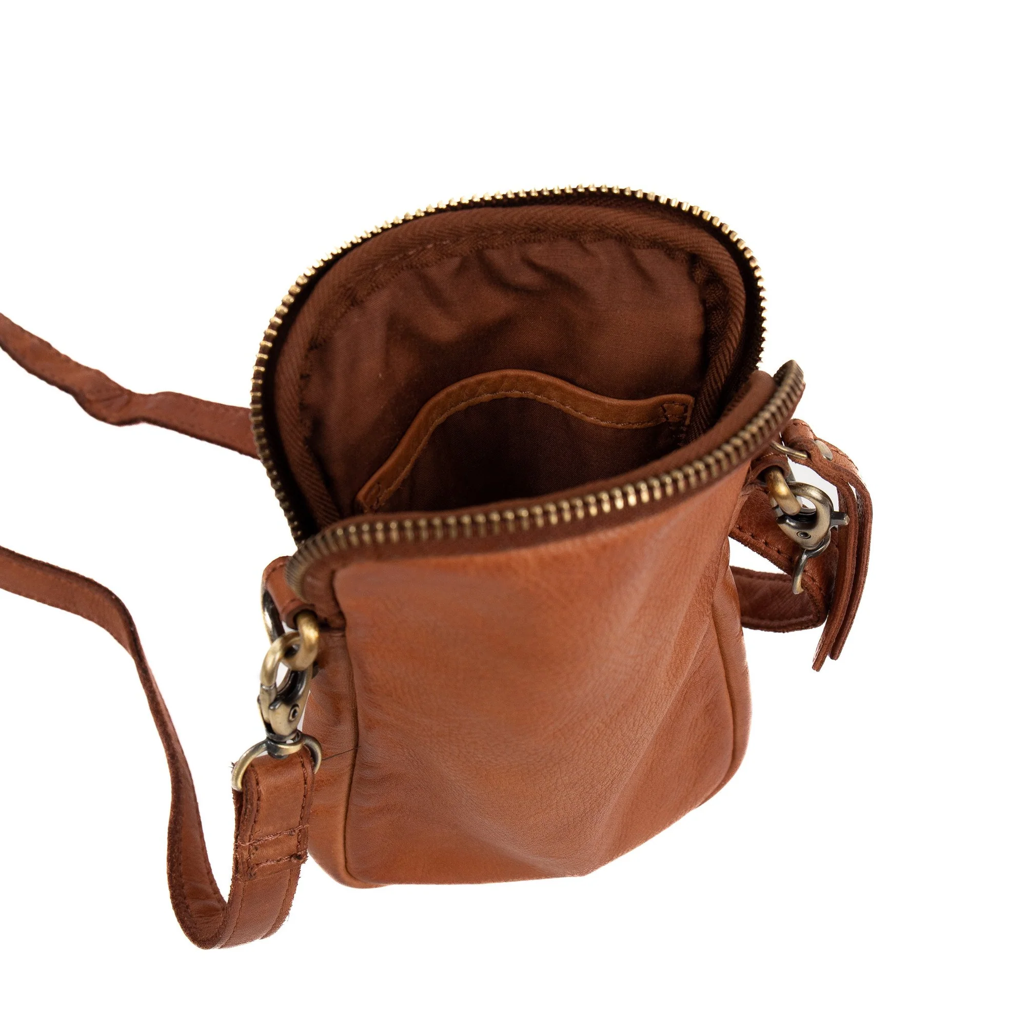 Bear Design Milano Justo Telefoontasje Elina Cognac MJ1751