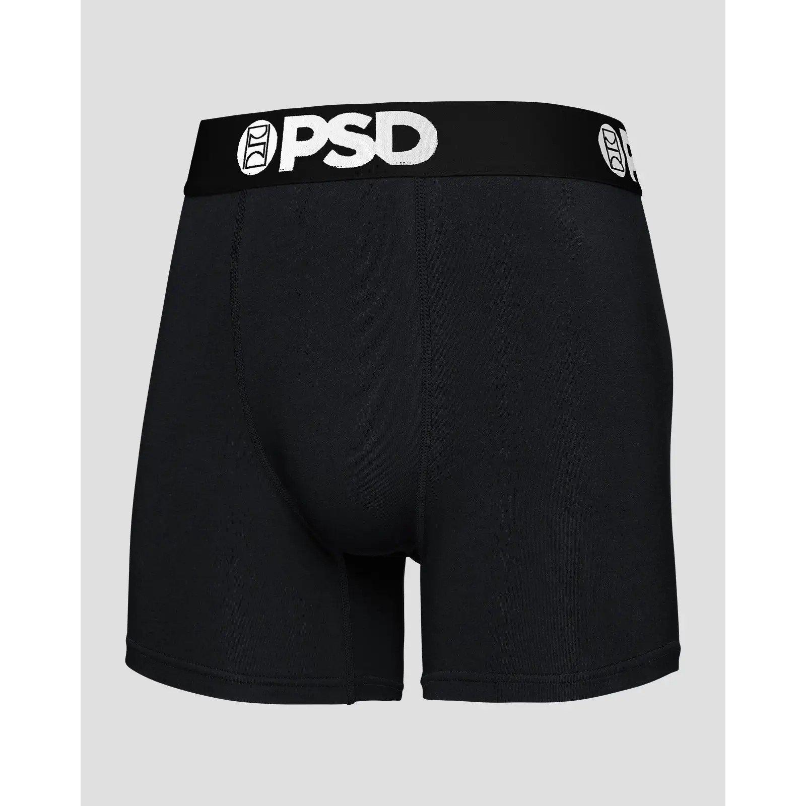PSD Underwear Black Cotton 3 pack Boxer Brief 5