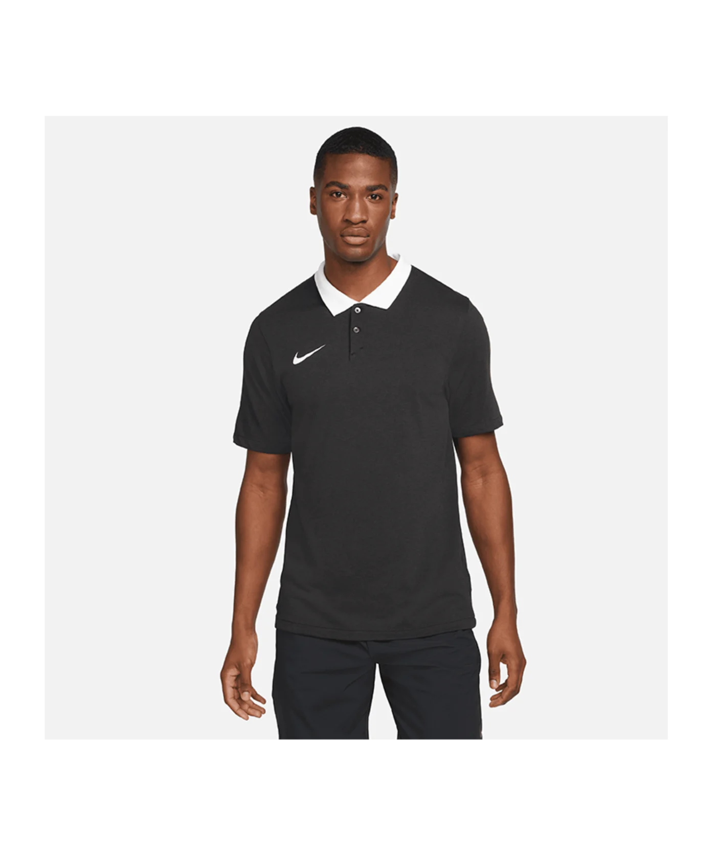 Nike Park 20 Poloshirt Schwarz Weiss F010