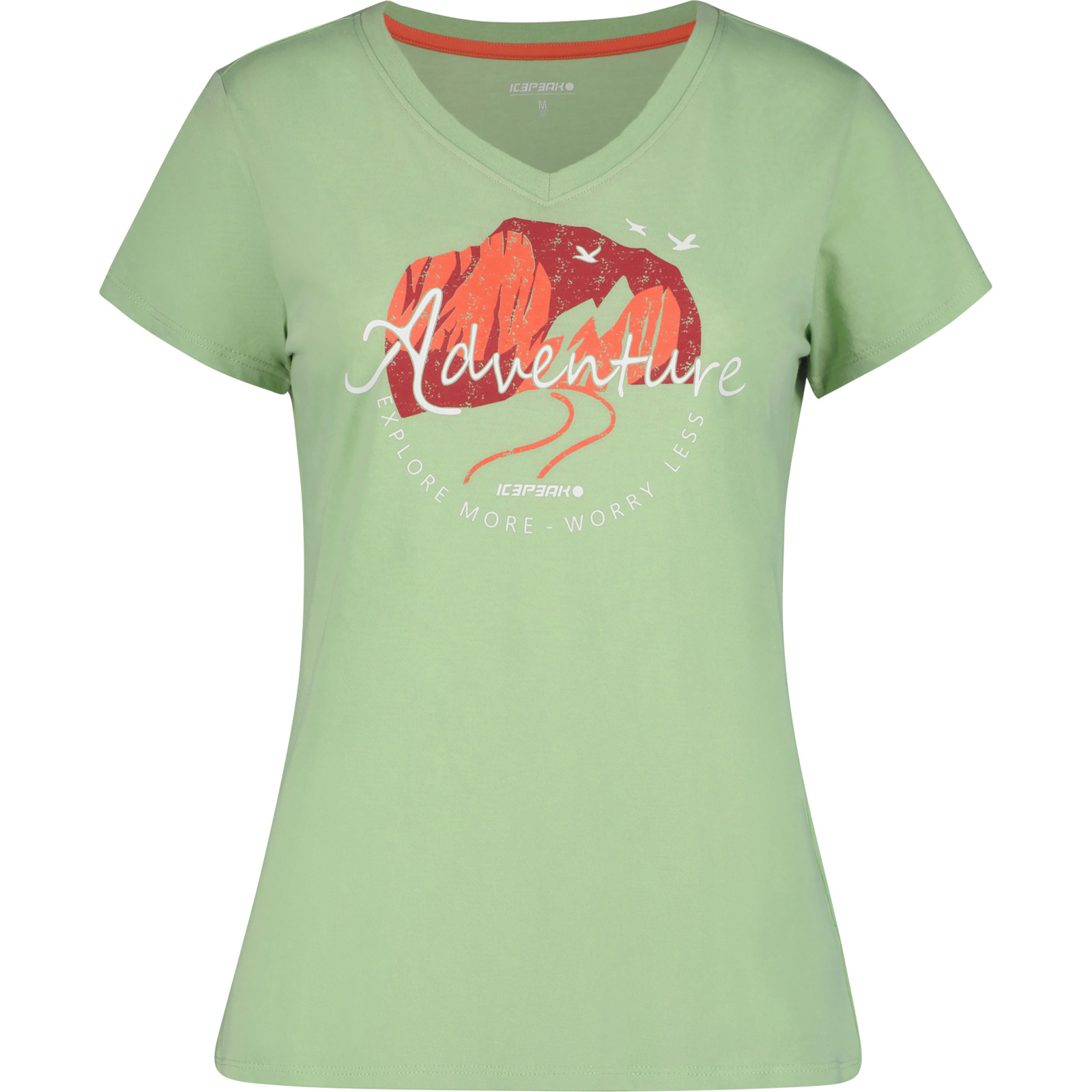 Icepeak Damen-T-Shirt Beaune S, hellgrün