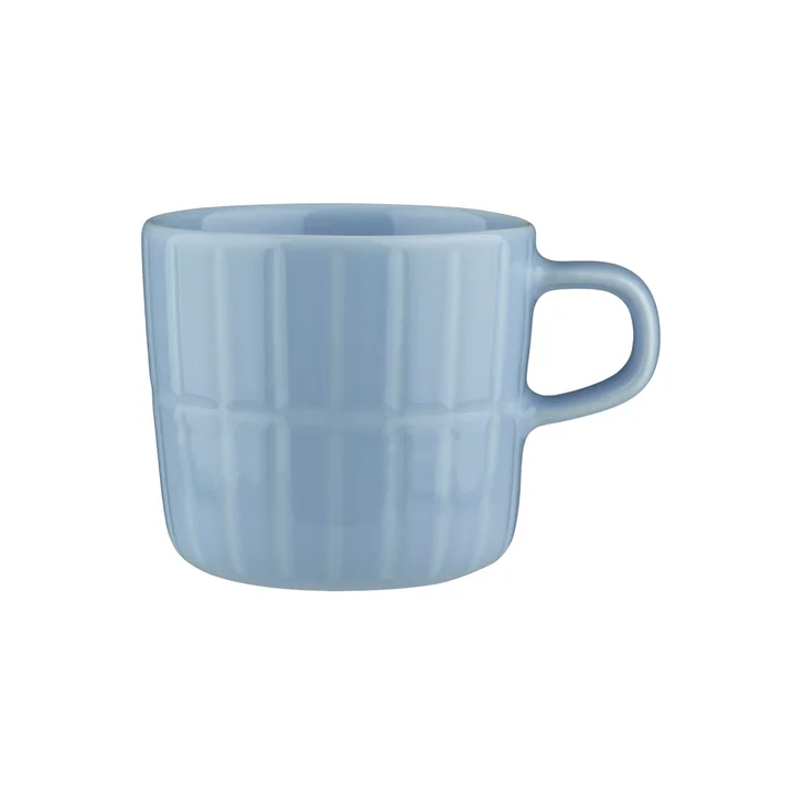 Marimekko - Oiva Tiiliskivi Becher mit Henkel, 200 ml, blau