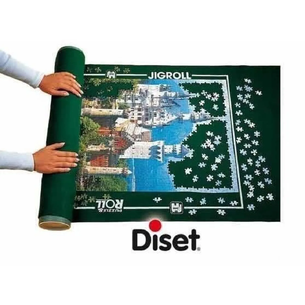 Diset Jumbo Tapis Puzzle Roll - Jusqu'à 2000 pcs