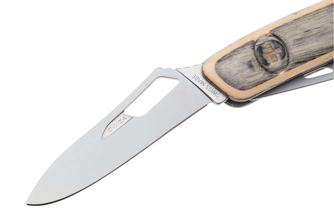 Swiza SH03 R AM, KSH.0036.6520, Laminate White, Zwitsers zakmes, 6 tools