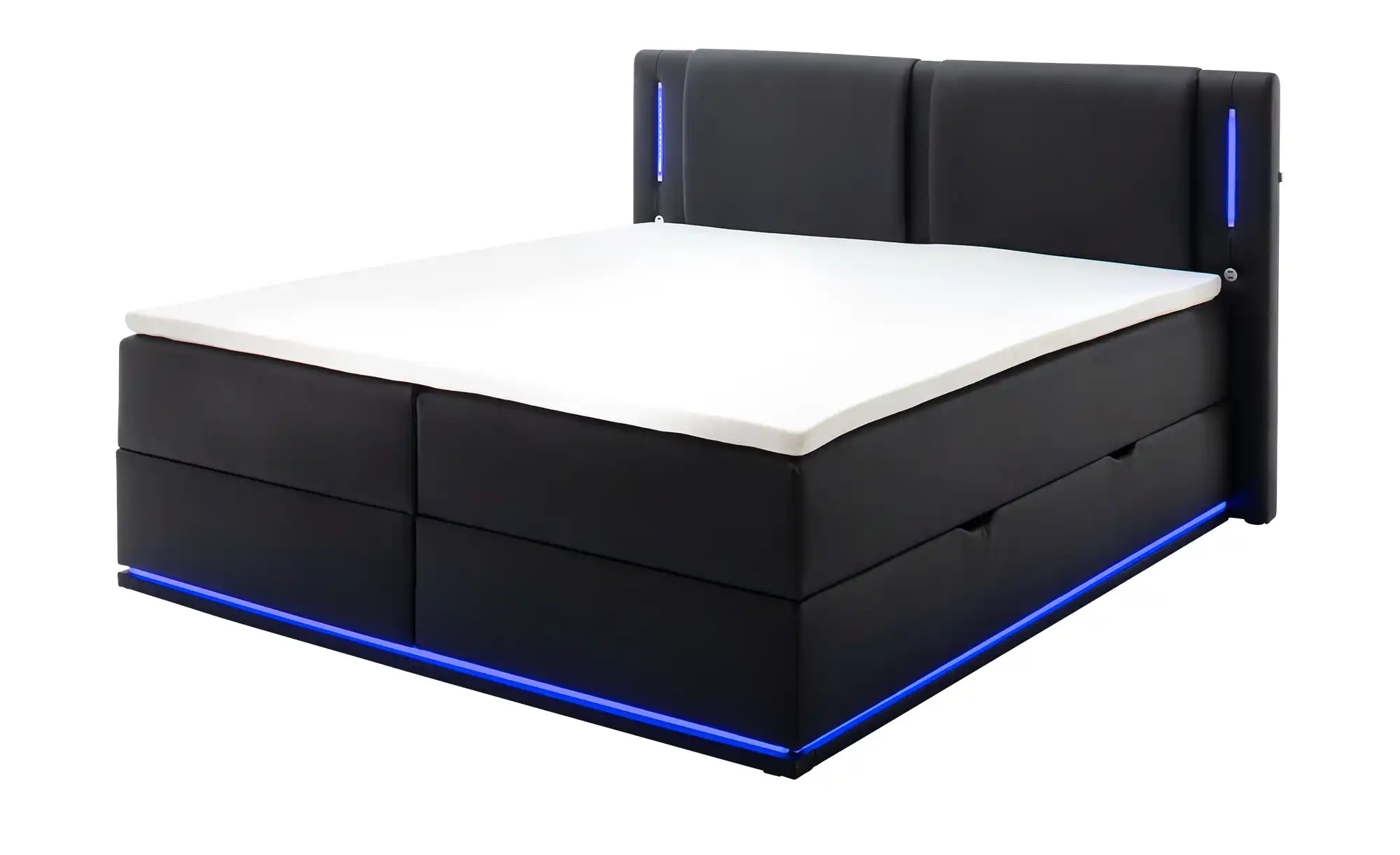 Boxspringbett mit LED-Beleuchtung Brighton